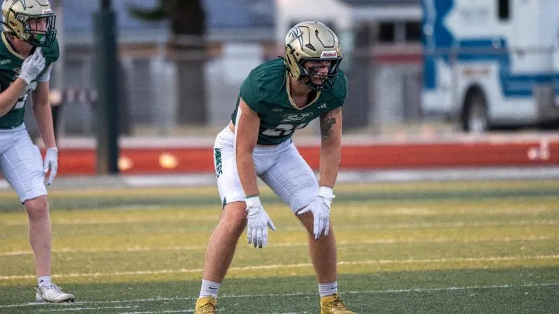 Football Forces Pair of Turnovers at Truman; Fall in GLVC Opener