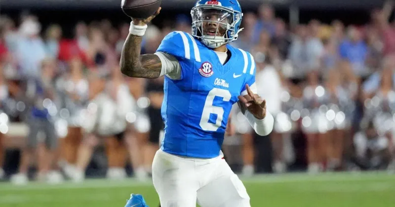 No. 8 Ole Miss, Chambliss take down No. 7 LSU in Kiffin's return