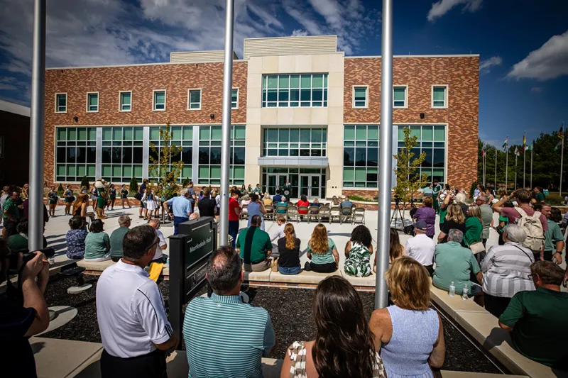 Martindale Hall reopening commemorates new opportunities for students interested in healthcare, wellness careers