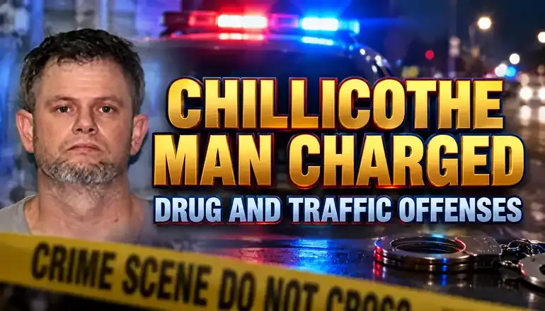 Chillicothe man faces meth, diazepam and traffic charges after stop