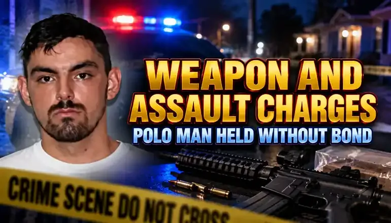 Weapon, assault charges filed against Polo man in Caldwell County