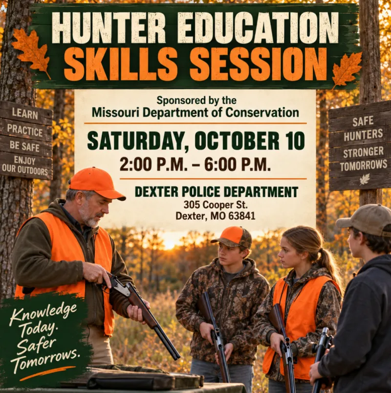 Hunter Education Skills Class Set for October 10th