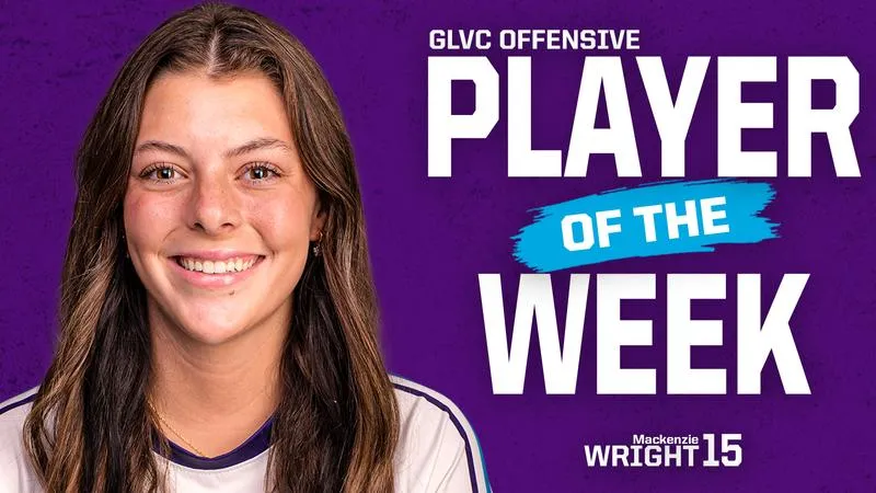 Mackenzie Wright Named GLVC Offensive Player of the Week