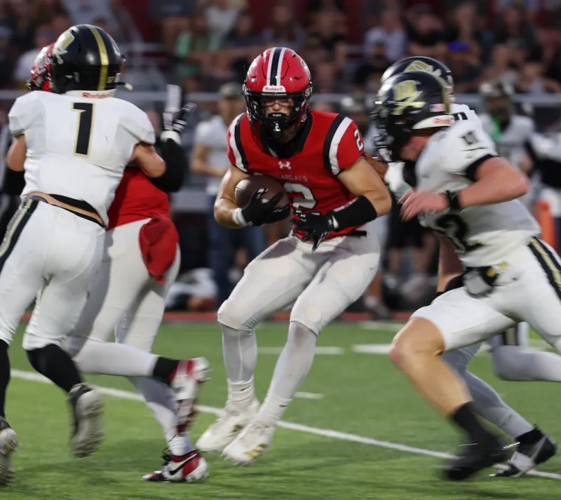 Bearcats Roar Back, Shut Out Doniphan 58--0 for First Win of the Season by Josh Ayers