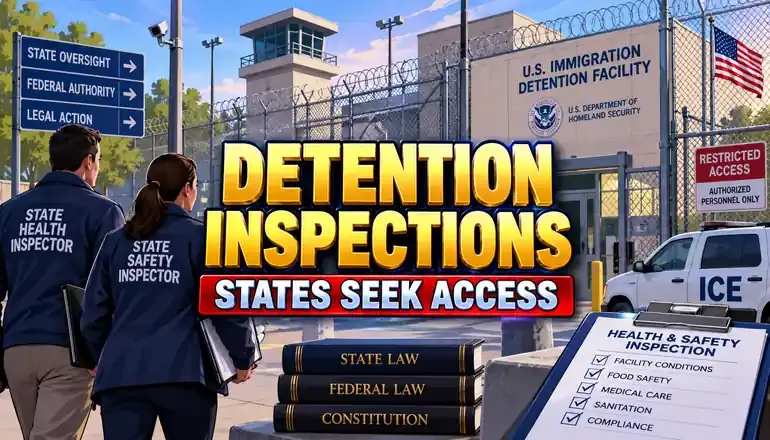 States fight to inspect federal immigrant detention facilities