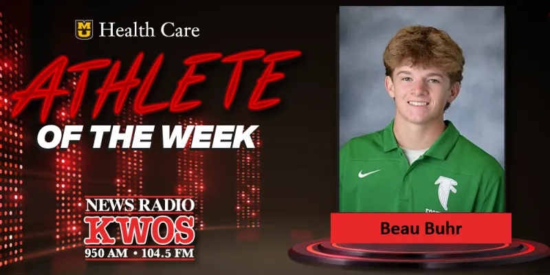 KWOS Athlete of the Week: Blair Oaks Quarterback Beau Buhr