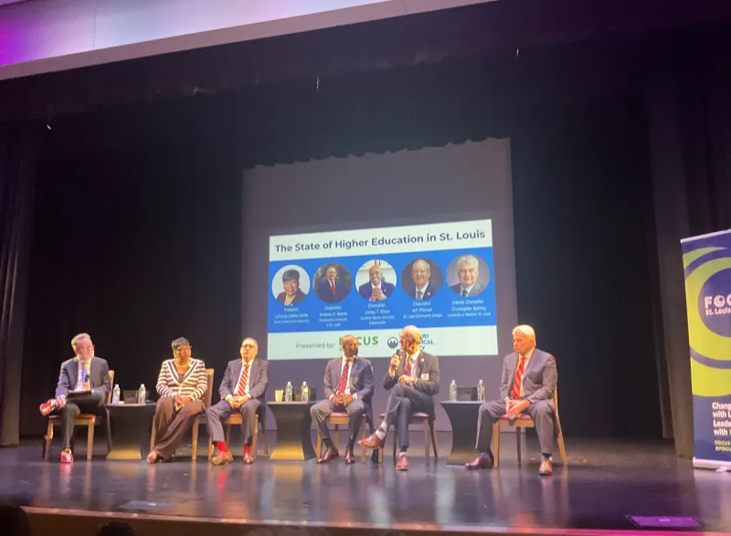 Martin stands by engagement with Trump administration at St. Louis education panel