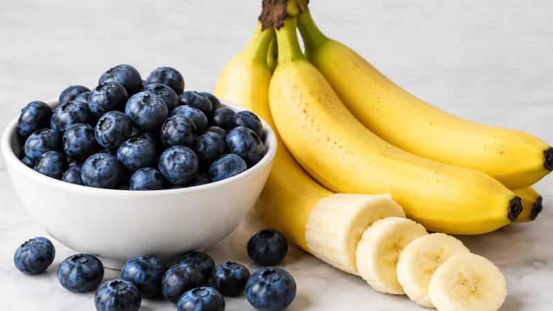 Are bananas or blueberries better to manage blood pressure?