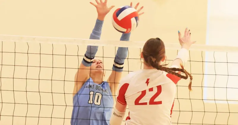 'They're fighters.' St. Dominic stays steady to finish league victory at Cor Jesu