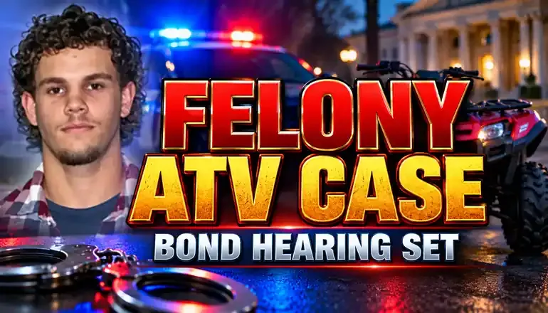 Mooresville man faces two felonies in Livingston County ATV theft