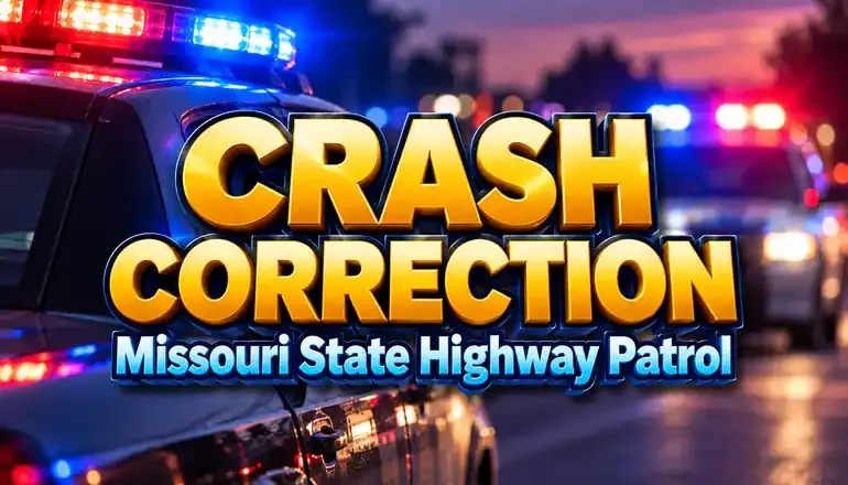 Patrol corrects Bethany report after pickup strikes a stopped bus