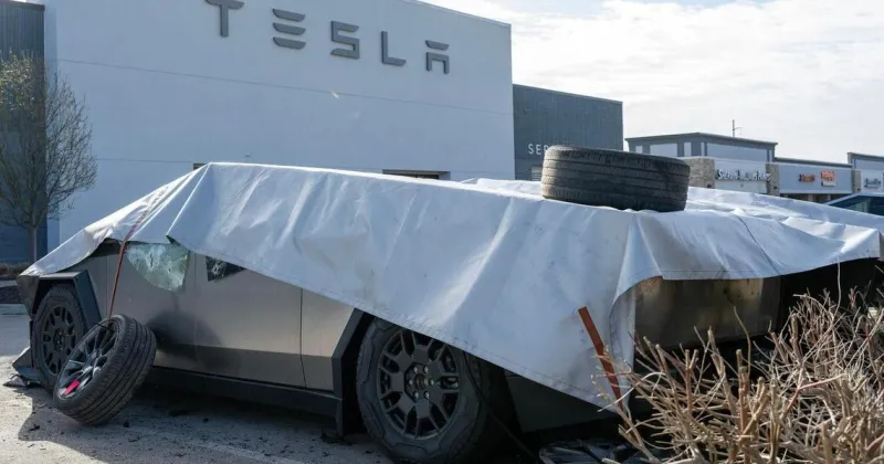Barnhart man pleads guilty to charges in Kansas City Tesla center vandalism