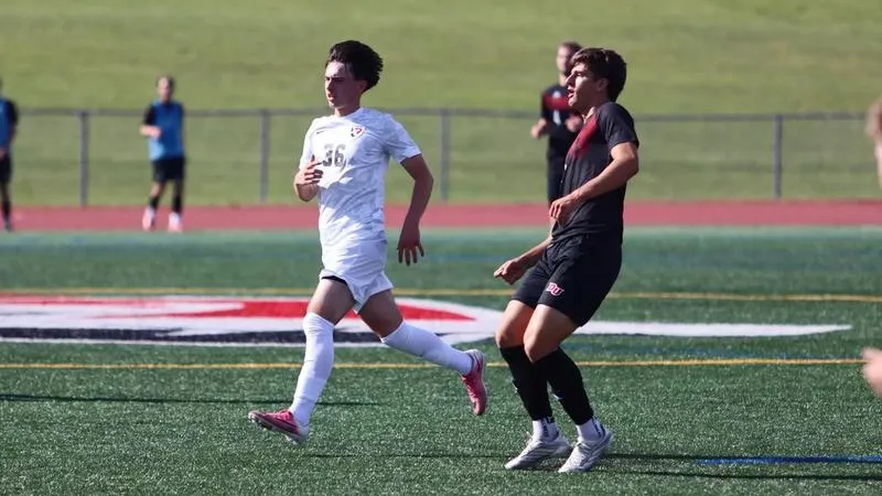 No. 11 Men's Soccer Blanks Lewis, 2-0, on the Road