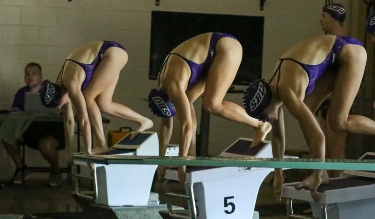 Women's Swimming Takes 4th Place at First Meet of Season