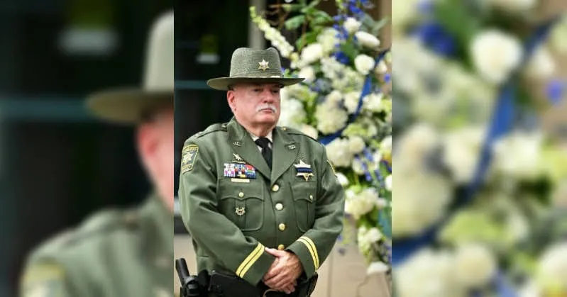 Sheriff Fort Commends Captain Chuck DeGroff on Historic 44-Year Career