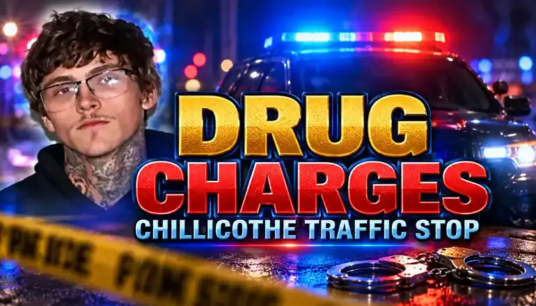 Traffic stop brings five charges against Chillicothe man