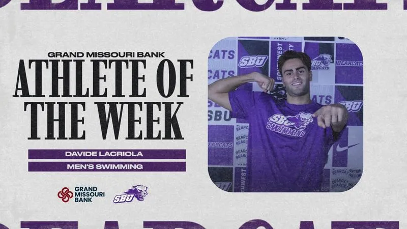 Davide Lacriola Wins Grand Missouri Bank Athlete of the Week