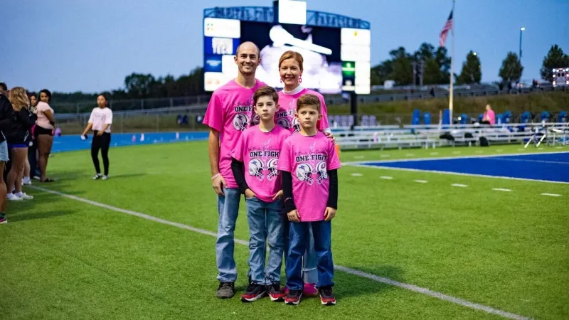 Football fundraiser raises more than $10,000 for 2 Jefferson City families battling cancer