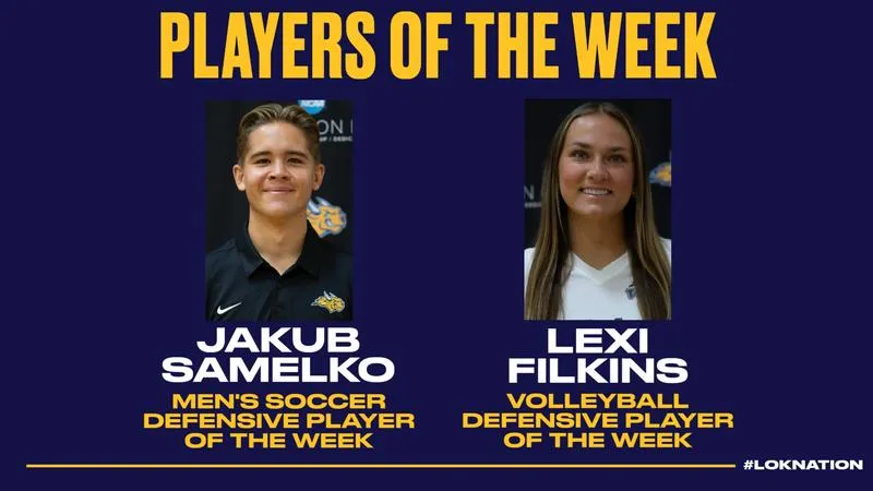 Samelko, Filkins Earn SLIAC Defensive Player of the Week Honors