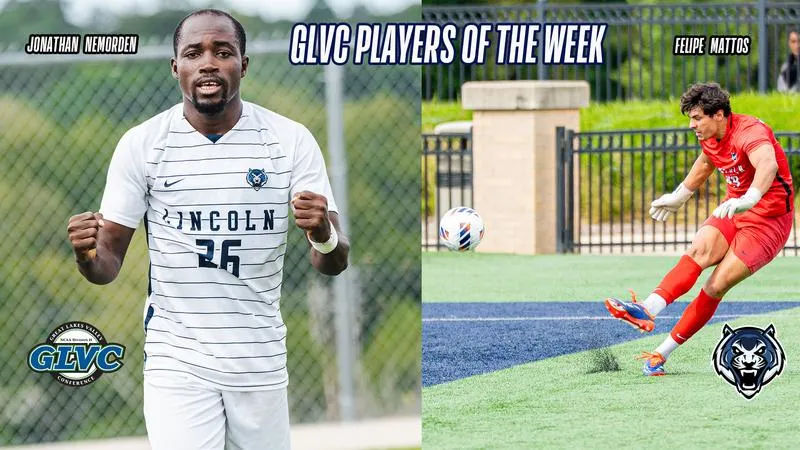 Lincoln Sweeps GLVC Player of the Week Awards