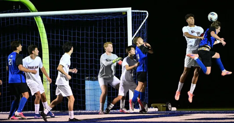 Columbia, Highland battle to scoreless boys soccer draw