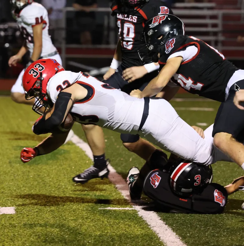 The Dexter Bearcats Recorded Second Straight Win with a 54-0 Victory at East Prairie by Josh Ayers