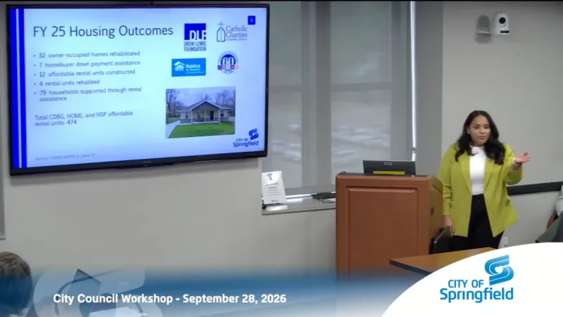 Council hears update on city"s use of Housing and Urban Development funds