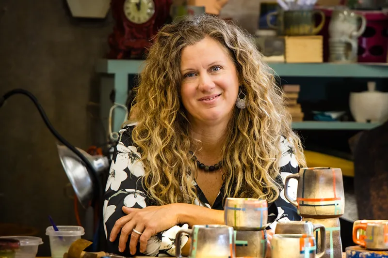 Watkins combines creative practice, academic connections in art