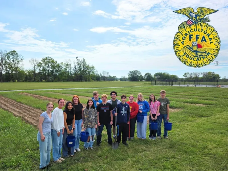 Carthage Technical Center awarded a $20,000 Missouri FFA Foundation Grant to help develop the Carthage School Farm