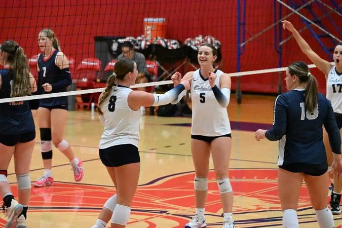 Cougars Win Twice, Sweep Trojans in AMC Play