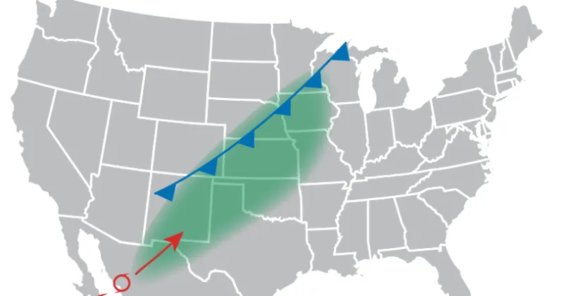 Hurricane Polo will push heavy rain into Missouri this week