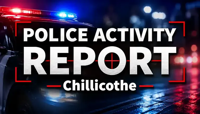 Chillicothe Police Department activity report for Sept. 29, 2026
