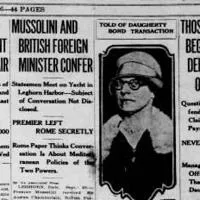 See the Sept. 30, 1926, front page: Hotels are full, no World's Series tickets turned in
