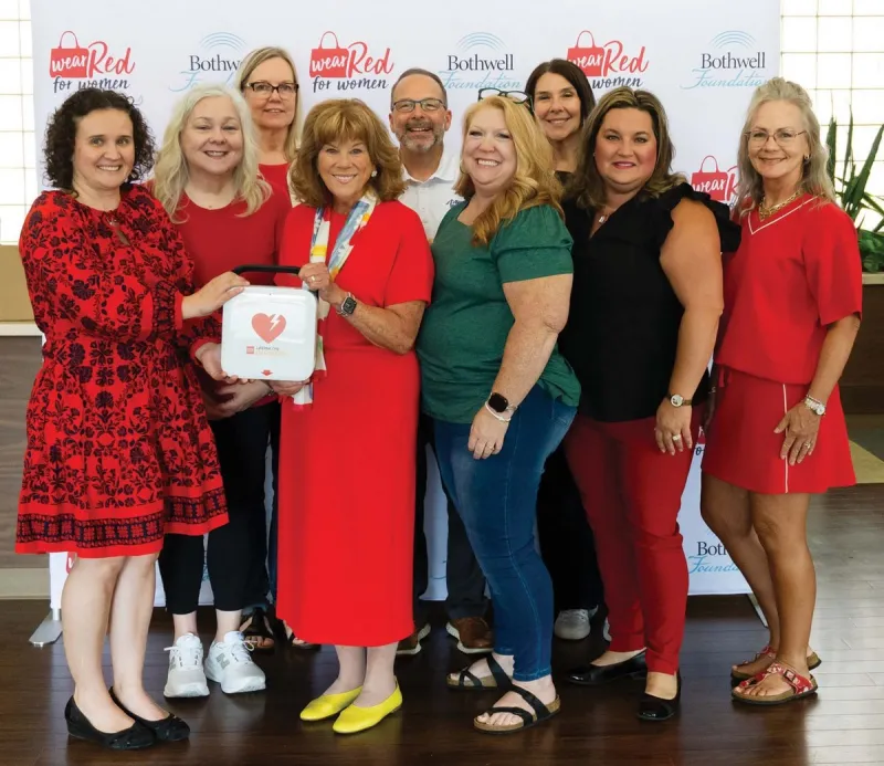 Wear Red for Women donates AEDs to Maplewood & Applewood