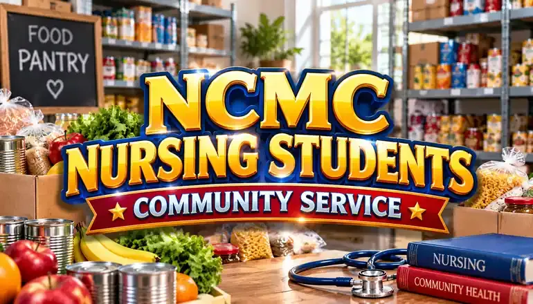 NCMC nursing students volunteer at Grundy County Food Pantry
