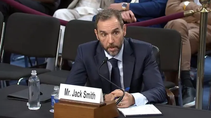 Sen. Eric Schmitt bungles accusation against former special counsel Jack Smith in hearing