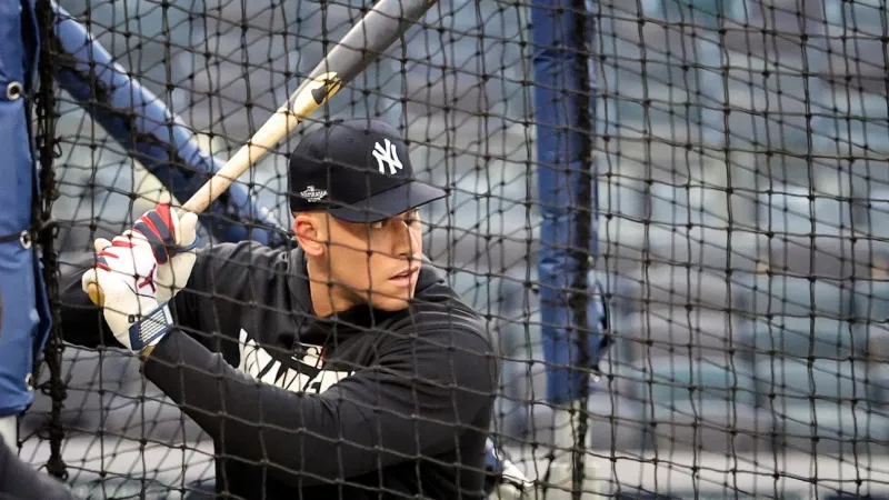 Yankees' Aaron Judge Takes Swings in Double-A Park, Eyes Postseason Return