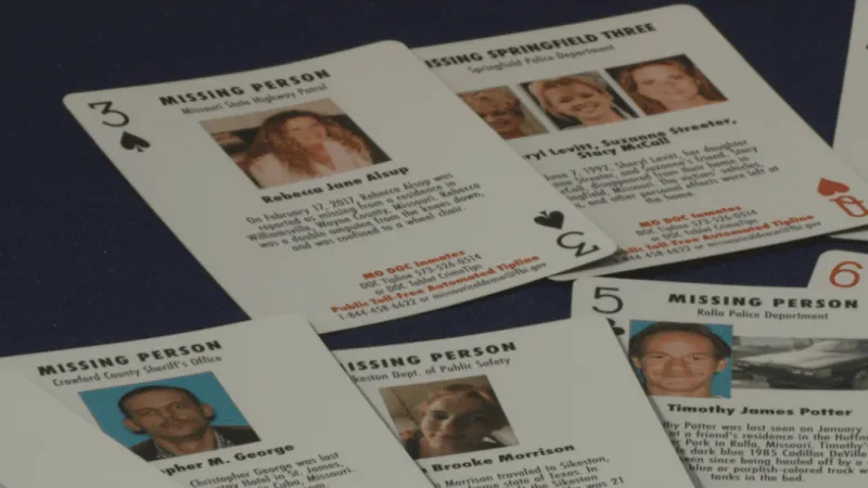 Missouri launches second set of Cold Case Playing Cards