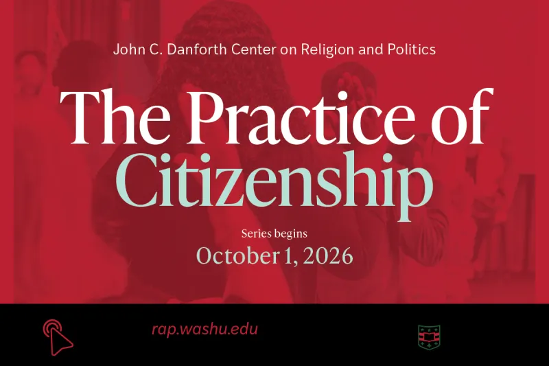 Series to explore practice of citizenship