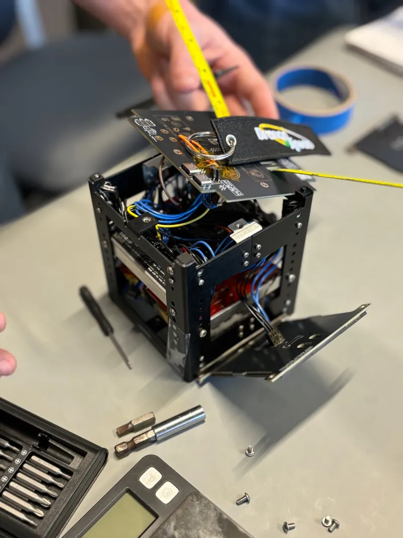 'Up and Atom!': WashU Satellite prepares for takeoff
