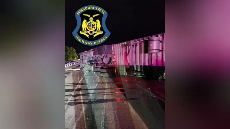 Crash along Interstate 70 partially blocks eastbound lanes