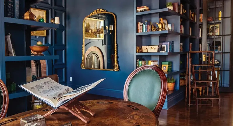 Home Library Design Ideas From a Cozy Lebanon Home