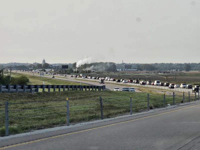 Traffic crash on Missouri River Bridge