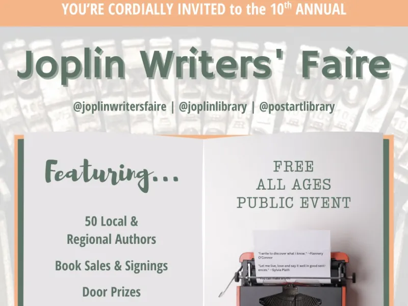 Joplin Library hosts annual writers faire