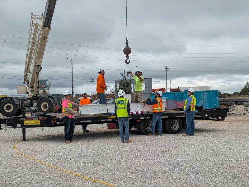 Topping-out ceremony marks milestone in pediatric center construction