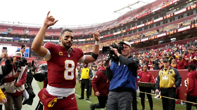 Commanders Turn To Marcus Mariota In London With Jayden Daniels Sidelined