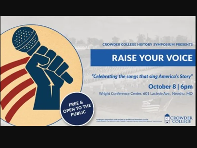 Crowder History Symposium to Focus on Music and Political Expression