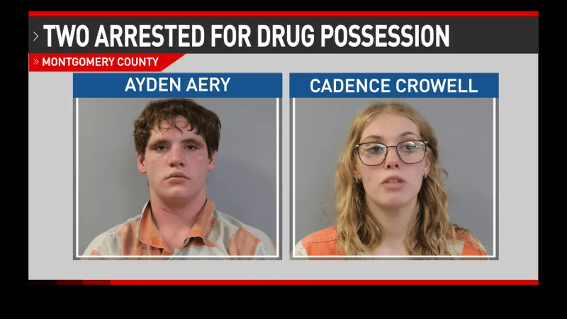 Deputies arrest 2 during Montgomery County traffic stop after drug discovery