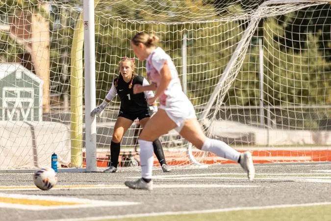 Women's Soccer Dominates Pink Out Game