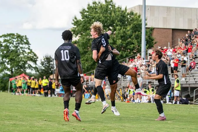 Men's Soccer Holds off Truman State